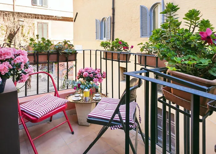 Daire Trasteverehome - Secret Balcony, Heart Of Trastevere *